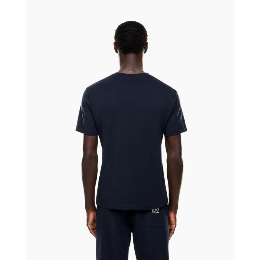 Emporio Armani T-Shirt Uomo Logo Series in Cotone Con Maxi Logo in T-shirt Euforia - Bronte, commercioVirtuoso.it