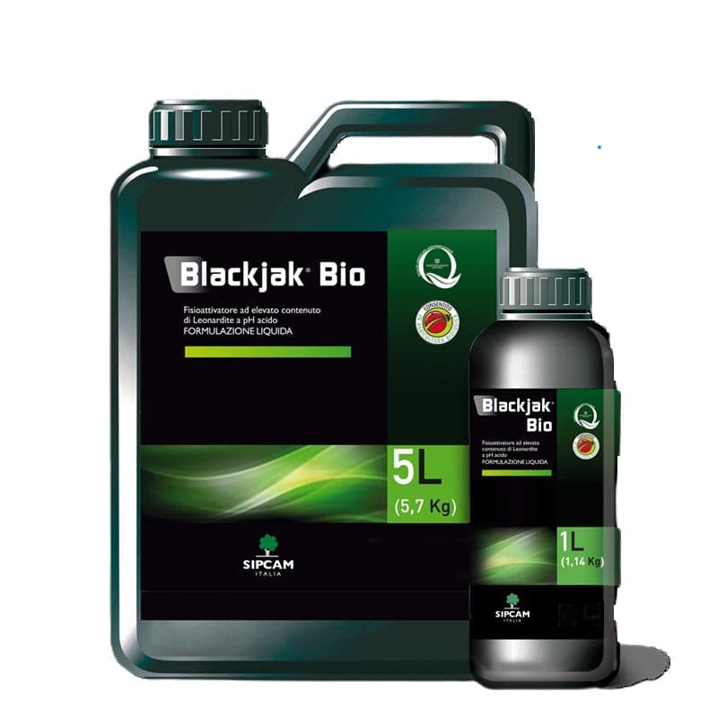 Blackjak Bio Stimolante Biologico Lt.1 Fisioattivatore ad Elevato Contenuto di Leonardite Sipcam in Fertilizzanti multiuso Taliachicce.it - Milazzo, commercioVirtuoso.it