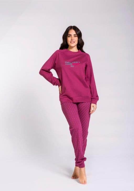 Pigiama Donna Papalina PD1349 S Cotone interlock in Pigiami due pezzi The King Luxury - San Marcellino, commercioVirtuoso.it