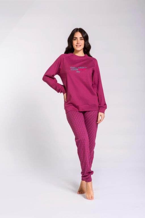 Pigiama Donna Papalina PD1349 S Cotone interlock in Pigiami due pezzi The King Luxury - San Marcellino, commercioVirtuoso.it