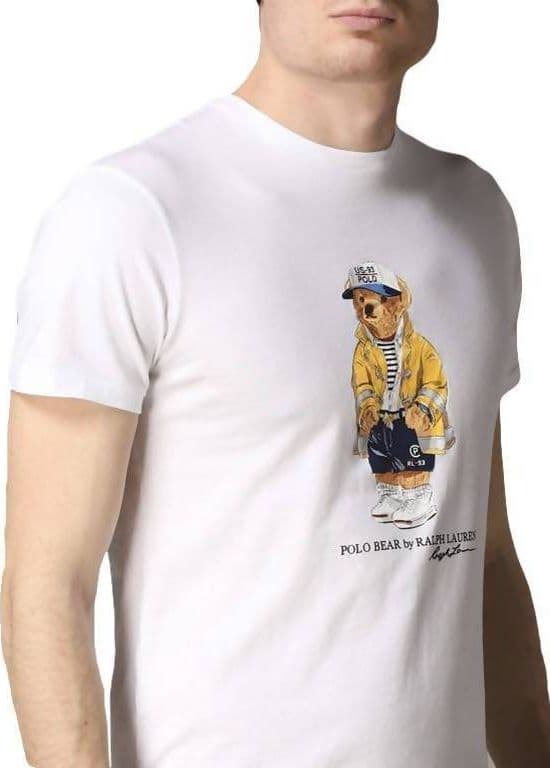 Polo Ralph Lauren T-shirt Uomo Orsetto Polo Bear Polo Ralph Lauren Con Stampa Orso Slim Fit Maglia Maniche Corte in T-shirt Euforia - Bronte, commercioVirtuoso.it