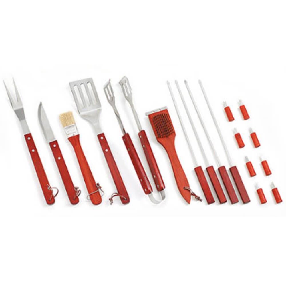 Valigetta attrezzi per barbecue con 18 accessori Multicolor in Termometri Milani Home - Dueville, commercioVirtuoso.it