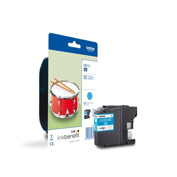 Cartuccia Brother Ciano Per Dcp-J785Dw- Mfc-J985Dw 2.400 Pagine in Cartucce d'inchiostro Il Centro - Jesi, commercioVirtuoso.it