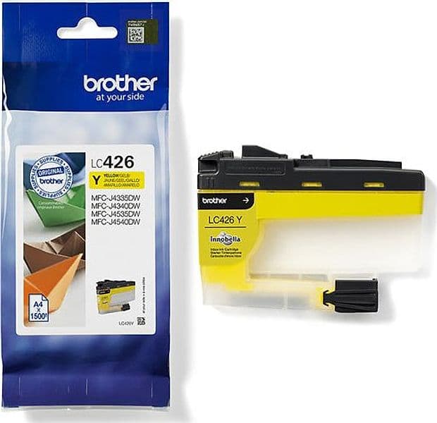 Brother Cartuccia Giallo da 1.500 pag per MFCJ4340DW- MFCJ4540DW