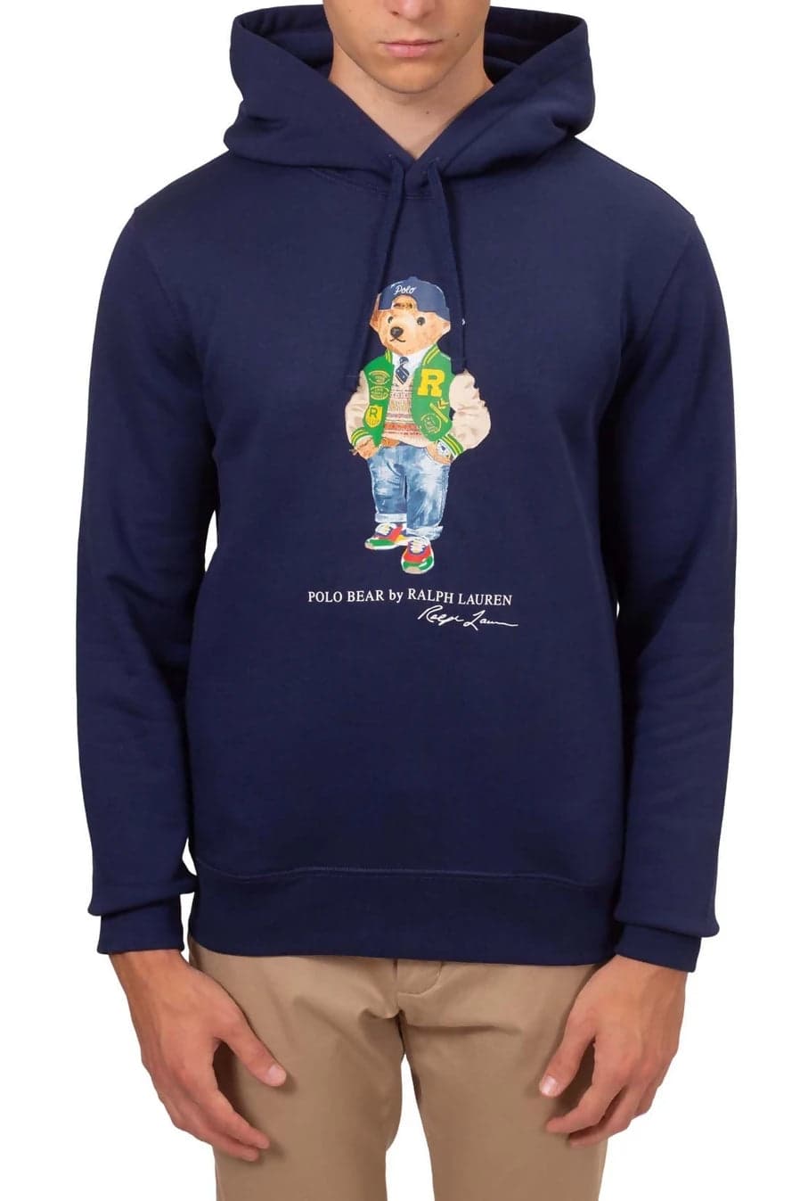 Polo Ralph Lauren Sweatshirt Felpa Con Cappuccio Uomo Big Polo Bear