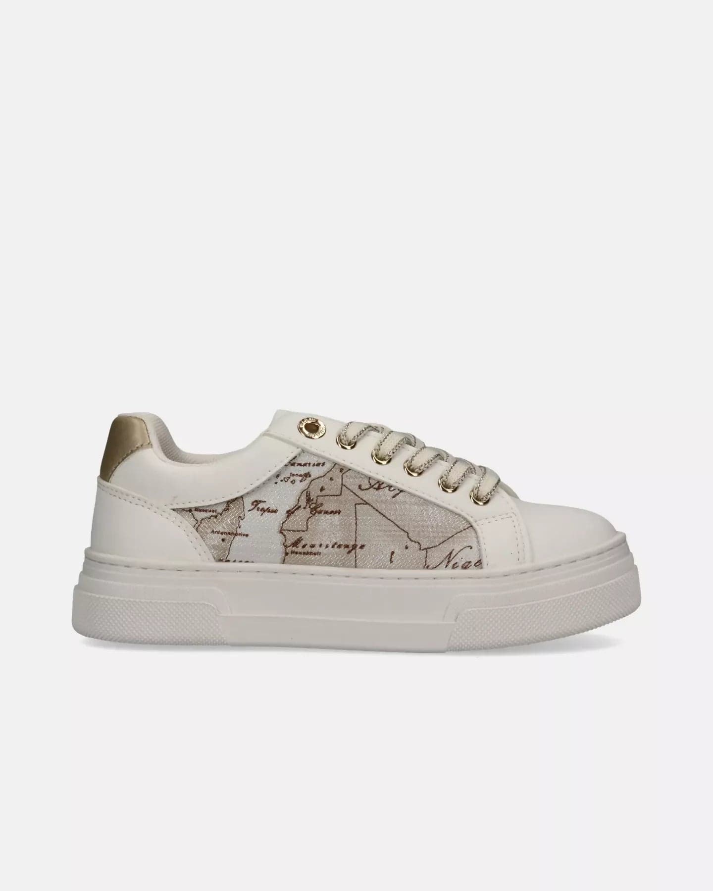 Alviero Martini Sneakers Geo White in Sneaker casual Cantali Calzature - Randazzo, commercioVirtuoso.it