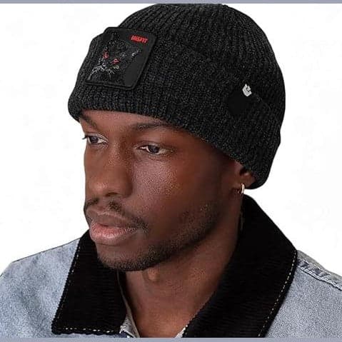 Beanie  Goorin Bros The Misfit Black in Berretti in maglia Glad Store - Genova, commercioVirtuoso.it