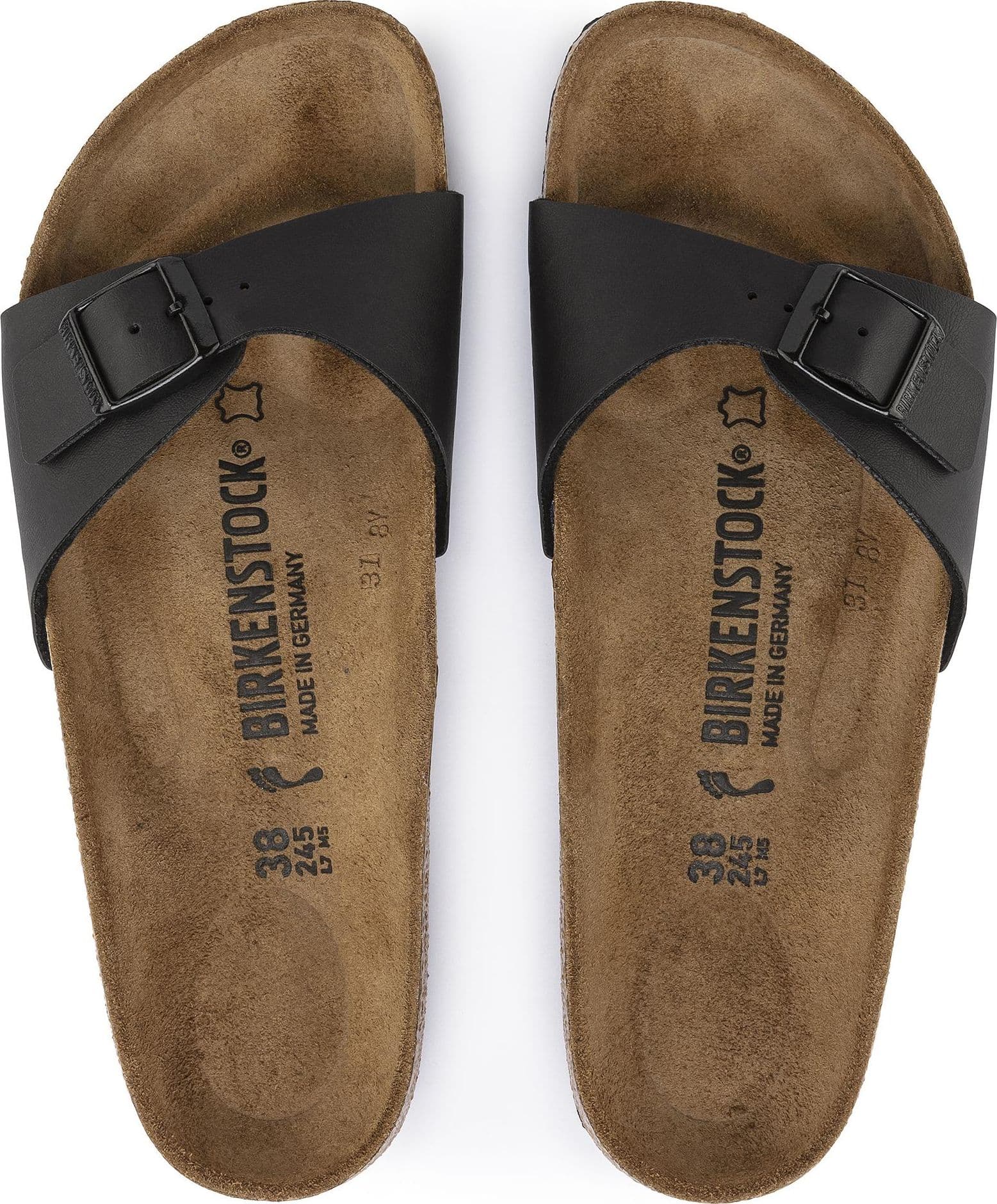 Birkenstock Madrid Birko-Flor black