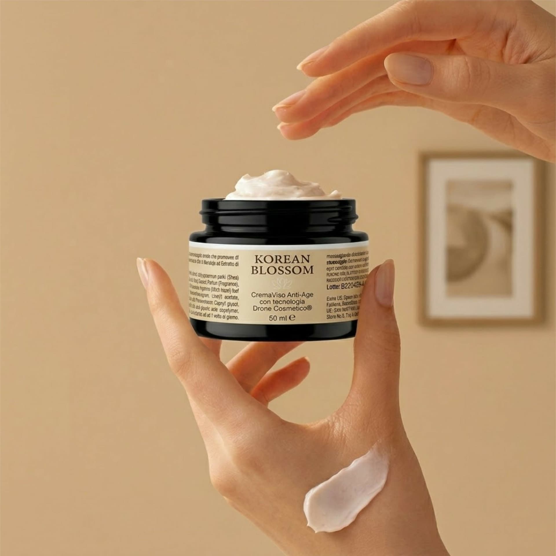 Korean Blossom Crema Viso Anti-Età – Tecnologia Drone Cosmetico Hyalufiller – Nutriente e Idratante – 50ml in Creme BasketGuru Italia - Palermo, commercioVirtuoso.it