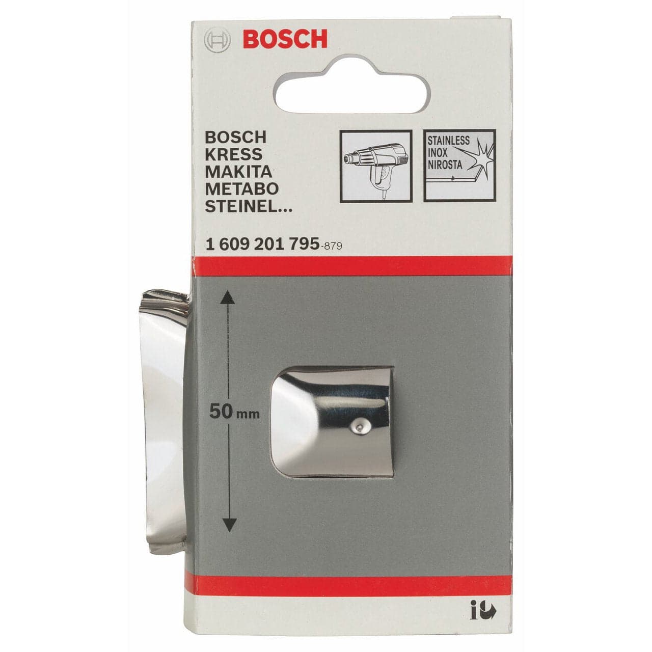 Bosch 1609201795 - Bocchetta piatta, 50 x 33,5 mm in Bocchette Stockdoc - Terni, commercioVirtuoso.it