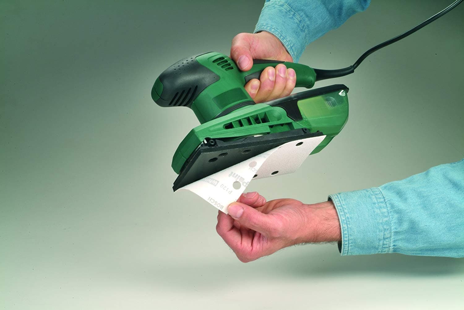 Bosch 2609256125 - Fogli abrasivi per levigatrice Multi, 8 fori, grana 80, per pittura e vernice, fissaggio con velcro, 93x185 mm, 10 pezzi in Carta vetrata a trama fine Stockdoc - Terni, commercioVirtuoso.it