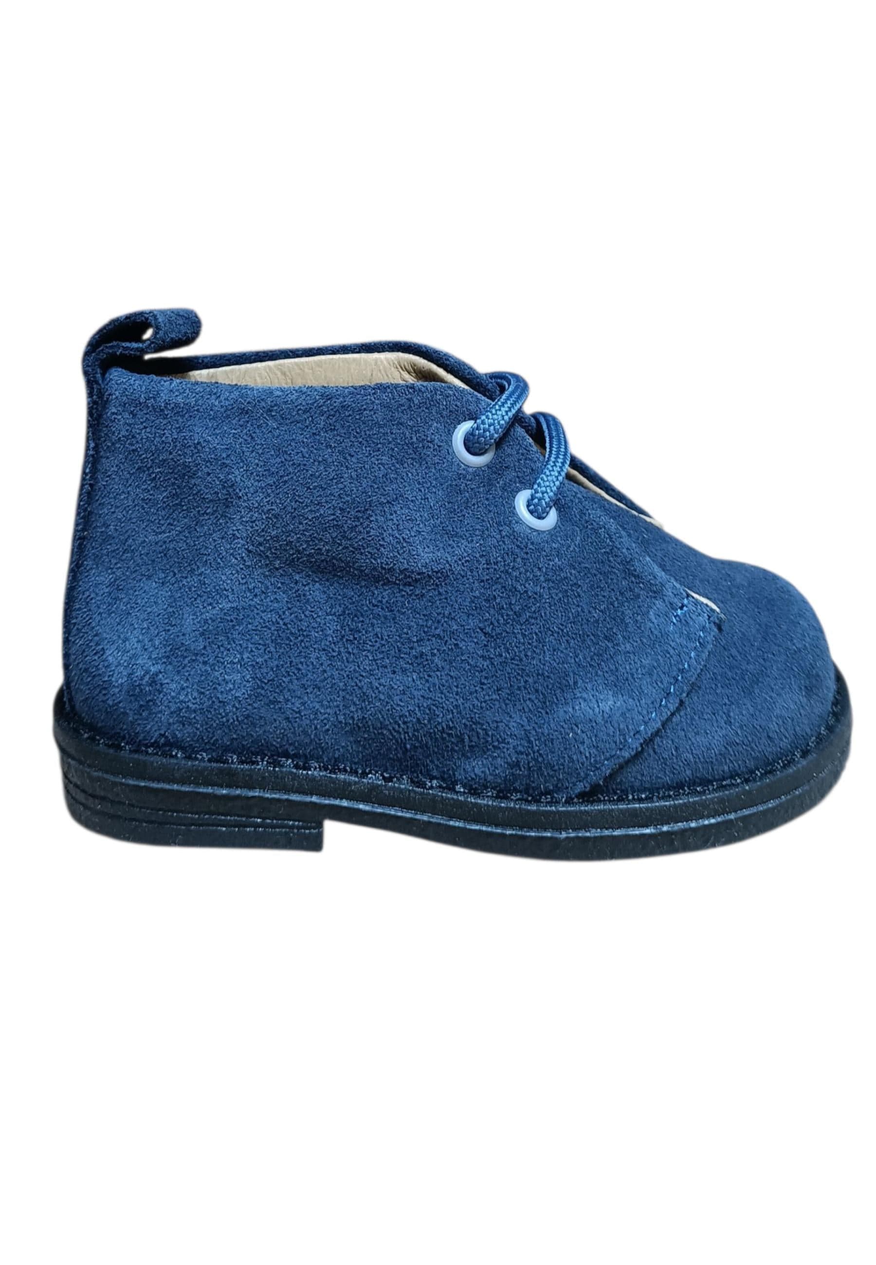 Scarpe polacchino Unisex bambini platis polacchino CLRK blue zip laterale - 6