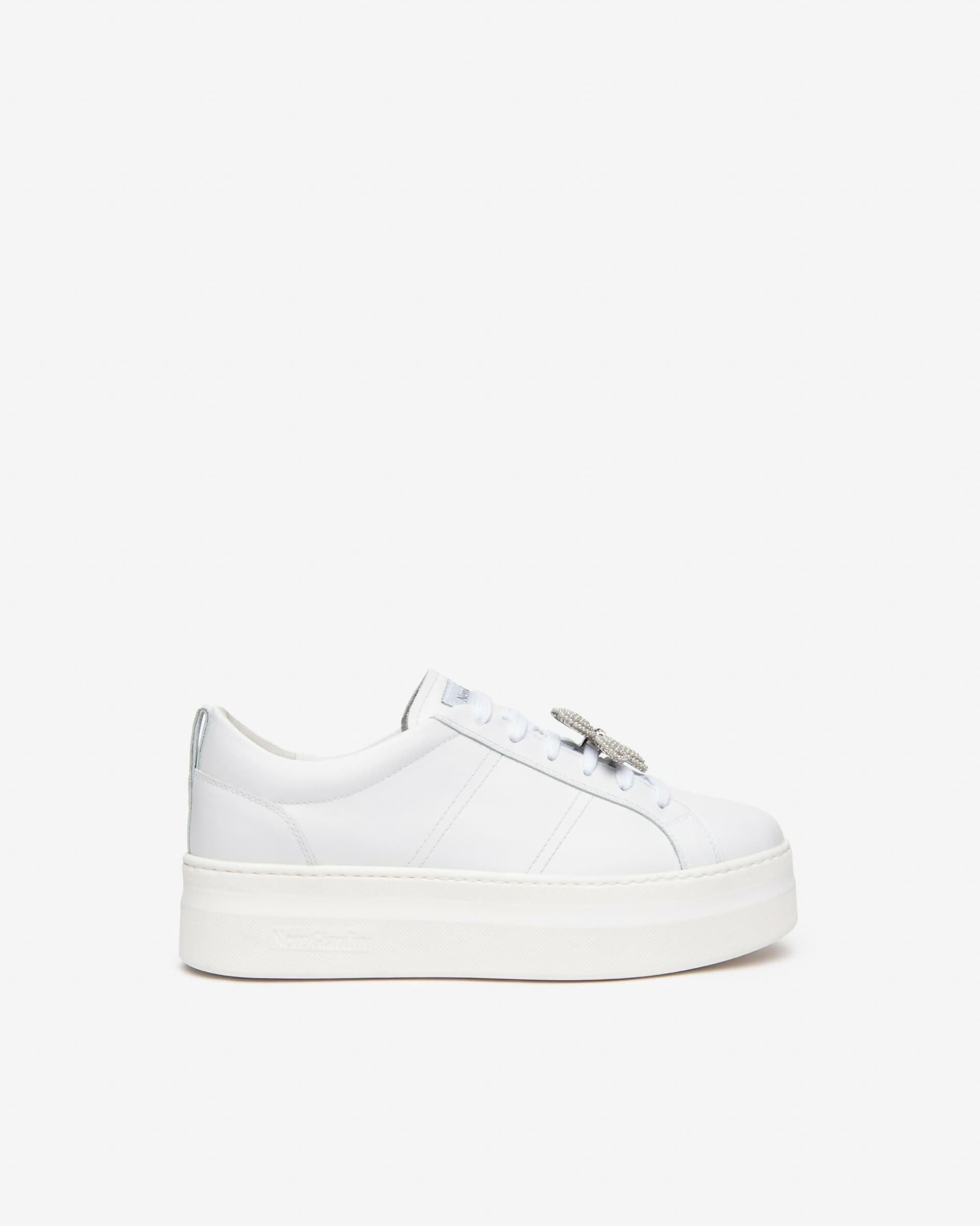NeroGiardini Donna Sneakers in pelle in Sneaker casual Cantali Calzature - Randazzo, commercioVirtuoso.it