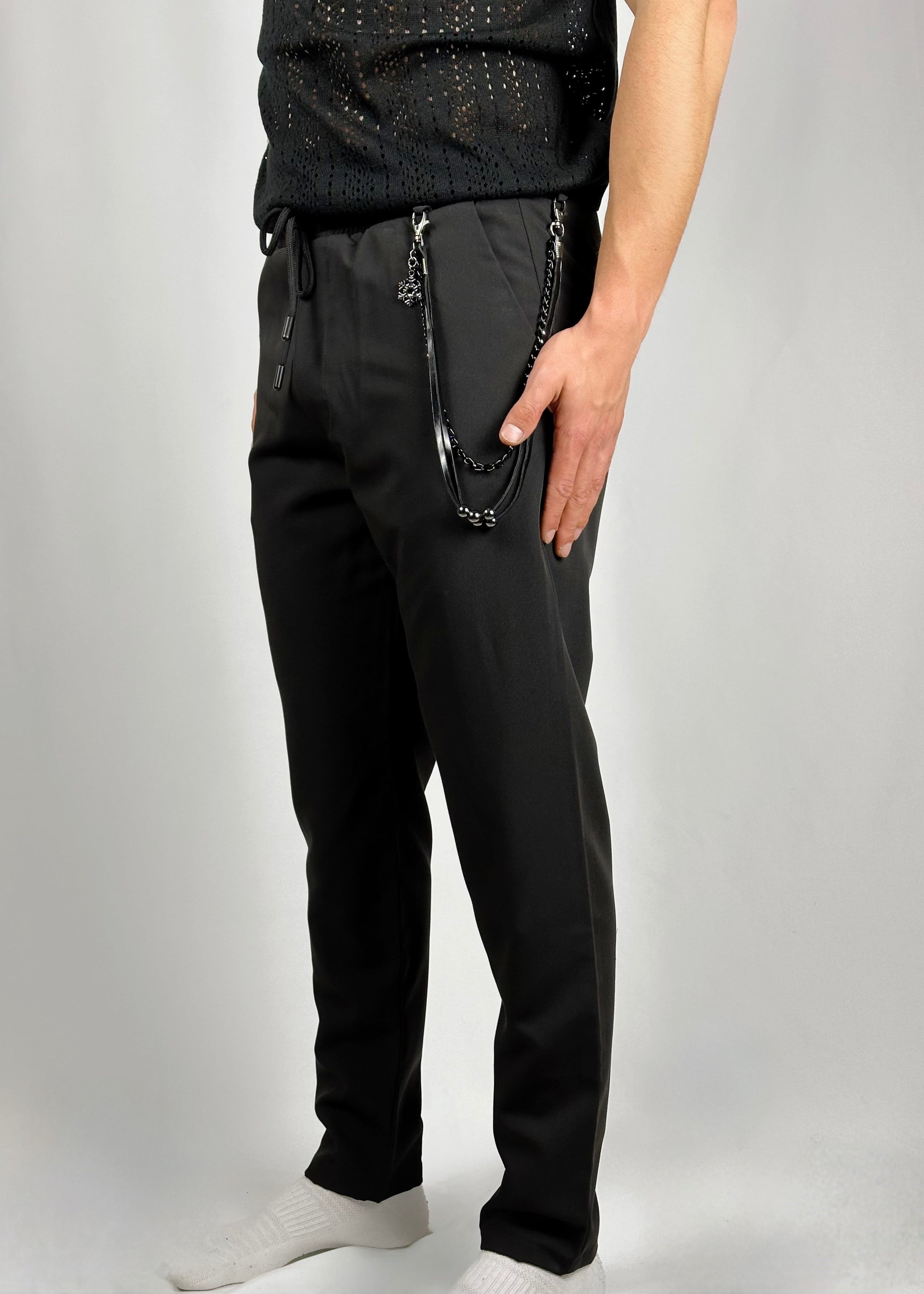 Pantalaccio relaxsed1 fit tasca filetto pince in Pantaloni Kanal 32 - Santa Maria di Licodia, commercioVirtuoso.it