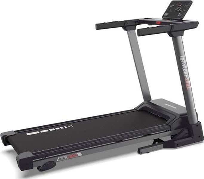 Tapis Roulant TFK 390 con HRC, Compatibile con Zwift e Kinomap, Sistema di Ammortizzazione Soft Tech Cushions