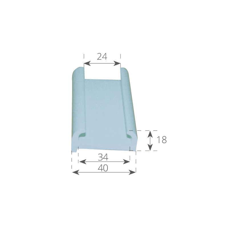 Canalina Tr40 Per C40 Mt 4 in Canaline fili elettrici Ebricowill - Palermo, commercioVirtuoso.it