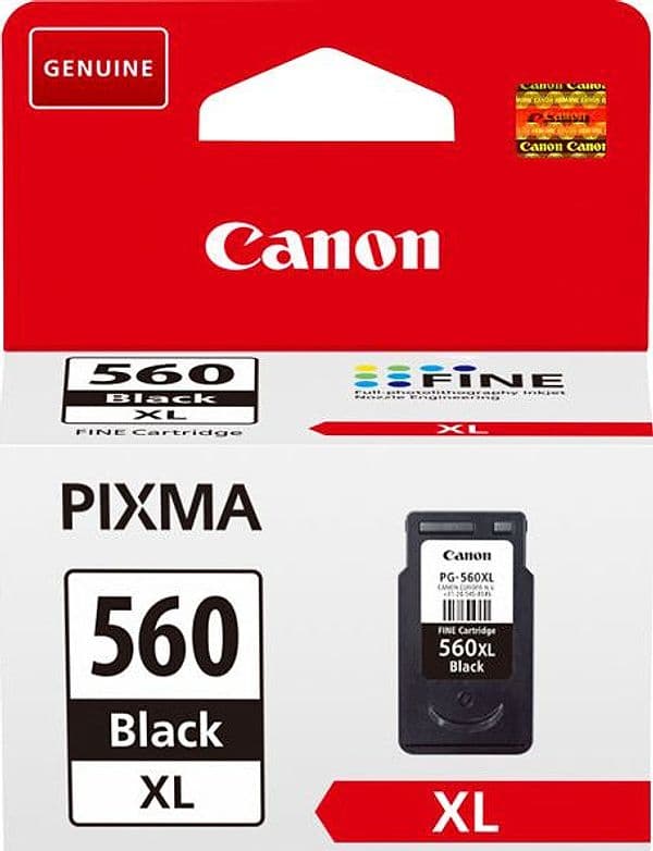 Cartuccia Canon Nero 3712C001 - PG560XL