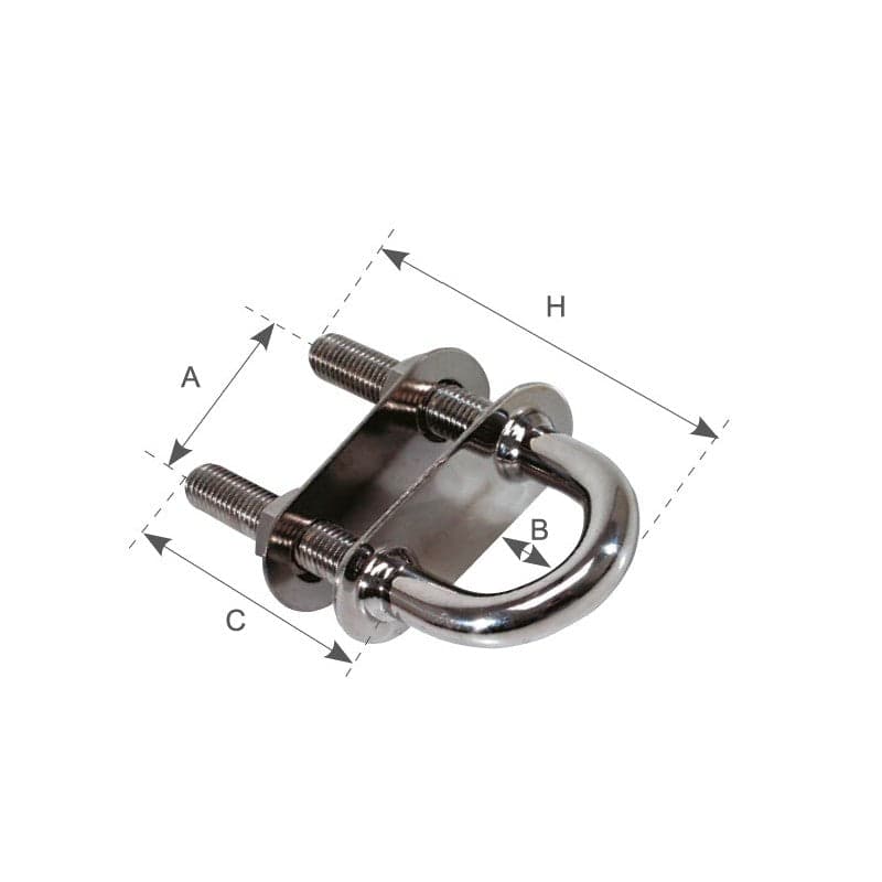 Cavallotto Deluxe Acc.Inox in Bulloni a U Ebricowill - Palermo, commercioVirtuoso.it