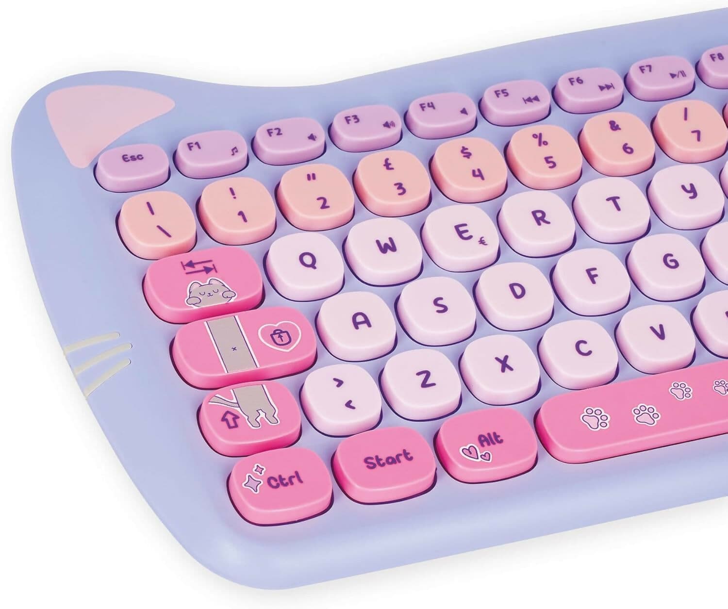 Legami - Set Tastiera E Mouse Wireless - Meow - Kitty | Legami in Carta Cartoleria Deja Vu - Crotone, commercioVirtuoso.it