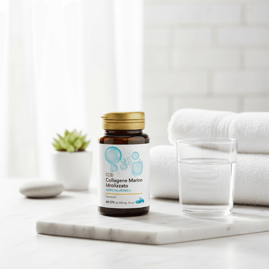 Collagene Marino Idrolizzato con Acido Ialuronico e Vitamina C – Supporto per Pelle Luminosa, Articolazioni e Ossa | Alta Biodisponibilità | CL-38 AlohaLabs 60 Compresse 500MG in Multivitamine e minerali BasketGuru Italia - Palermo, commercioVirtuoso.it