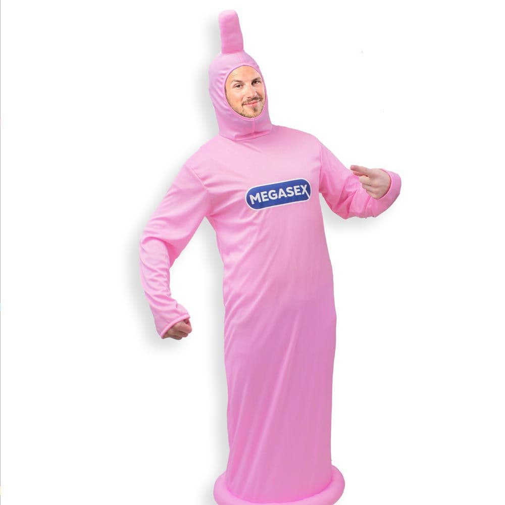 Costume intero da preservativo MEGASEX esilarante taglia unica in Costumi interi Kondorama - Martinsicuro, commercioVirtuoso.it