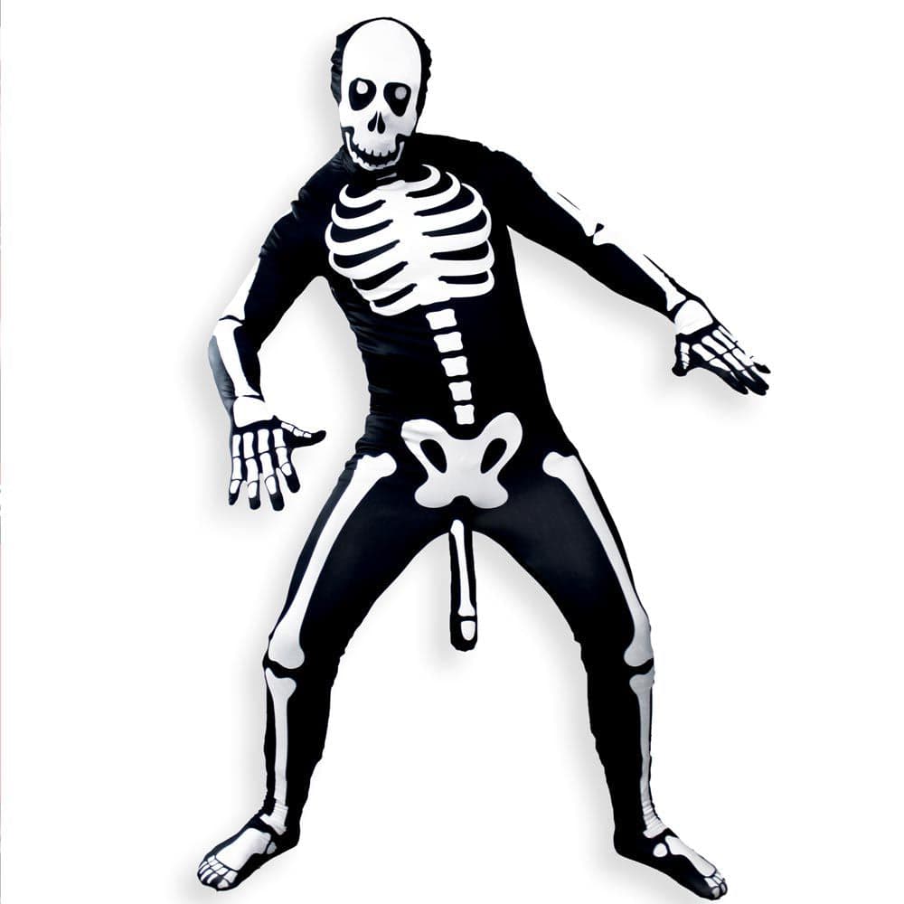 Costume intero da scheletro con pisello per la festa hot di addio al celibato nubilato sexy gadget per adulti 18+ in Adulti Kondorama - Martinsicuro, commercioVirtuoso.it