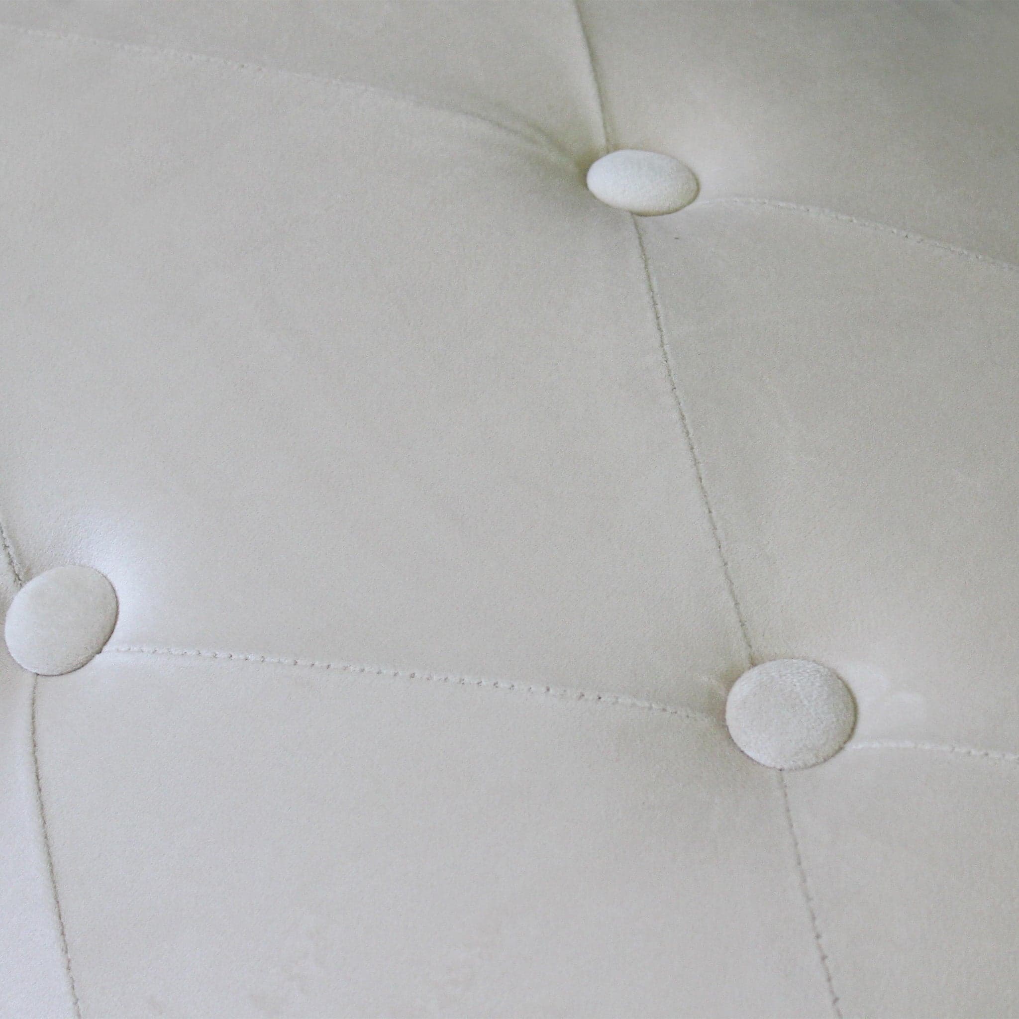 AURA - pouf rotondo in velluto Beige in Ottomane e poggiapiedi Milani Home - Dueville, commercioVirtuoso.it