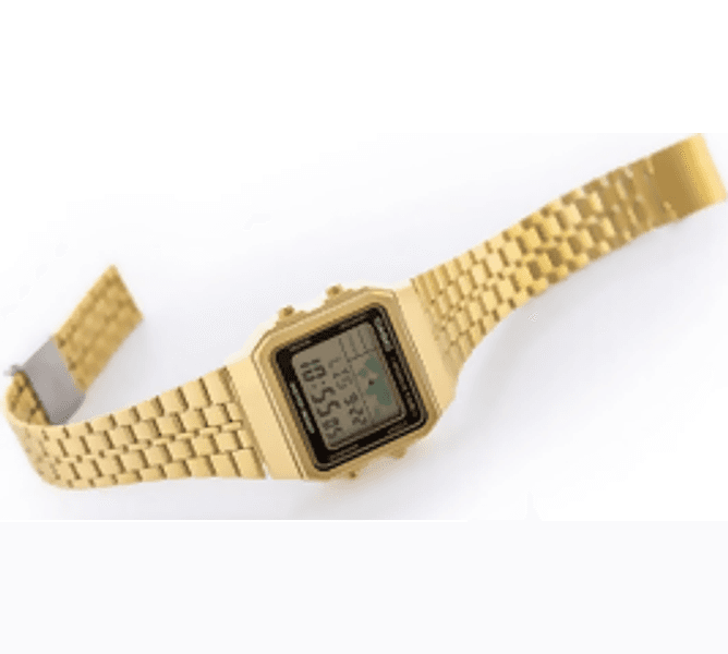 Orologio Casio unisex, A-500WGA-1D, versione gold con fusi orari, acciaio inossidabile, movimento al quarzo in Orologi da polso Loweconomy - Marineo, commercioVirtuoso.it