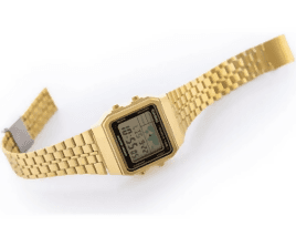 Orologio Casio unisex, A-500WGA-1D, versione gold con fusi orari, acciaio inossidabile, movimento al quarzo in Orologi da polso Loweconomy - Marineo, commercioVirtuoso.it