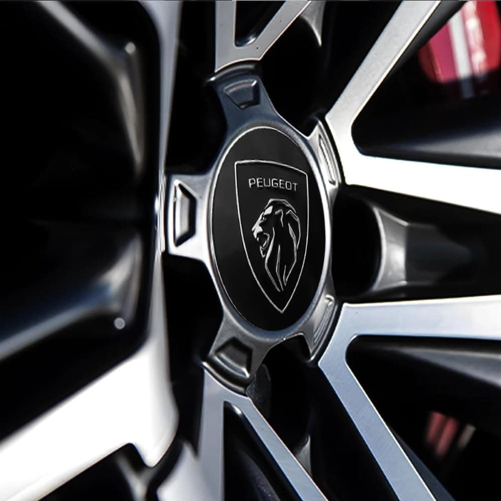 4 Coprimozzo Compatibile Peugeot Tappi 60mm Nero 106 107 206 207 306 307 507 Expert Boxer Partner in Coprimozzi Solgeny - Besate, commercioVirtuoso.it
