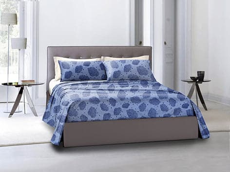 Completo letto lenzuola federe bifaccia double face stampa digitale in cotone made in italy  CORALLI TRE PESCI MARE D'INVERNO/BIANCO in Set di lenzuola e federe Vanita di raso - Sesto San Giovanni, commercioVirtuoso.it