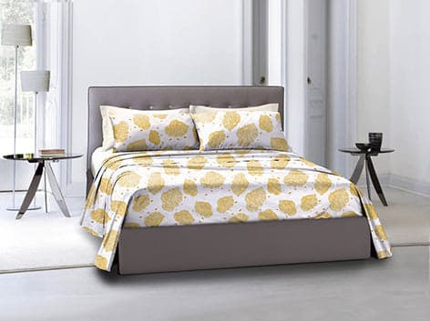 Completo letto lenzuola federe bifaccia double face stampa digitale in cotone made in italy  CORALLI TRE PESCI BIANCO/BIANCO in Set di lenzuola e federe Vanita di raso - Sesto San Giovanni, commercioVirtuoso.it