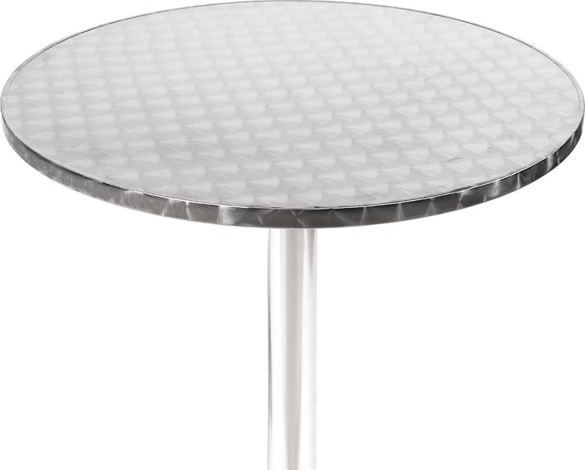 tavolo rotondo a colonna in acciaio e alluminio waterproof tondo 70 Grigio in Tavoli standard Milani Home - Dueville, commercioVirtuoso.it