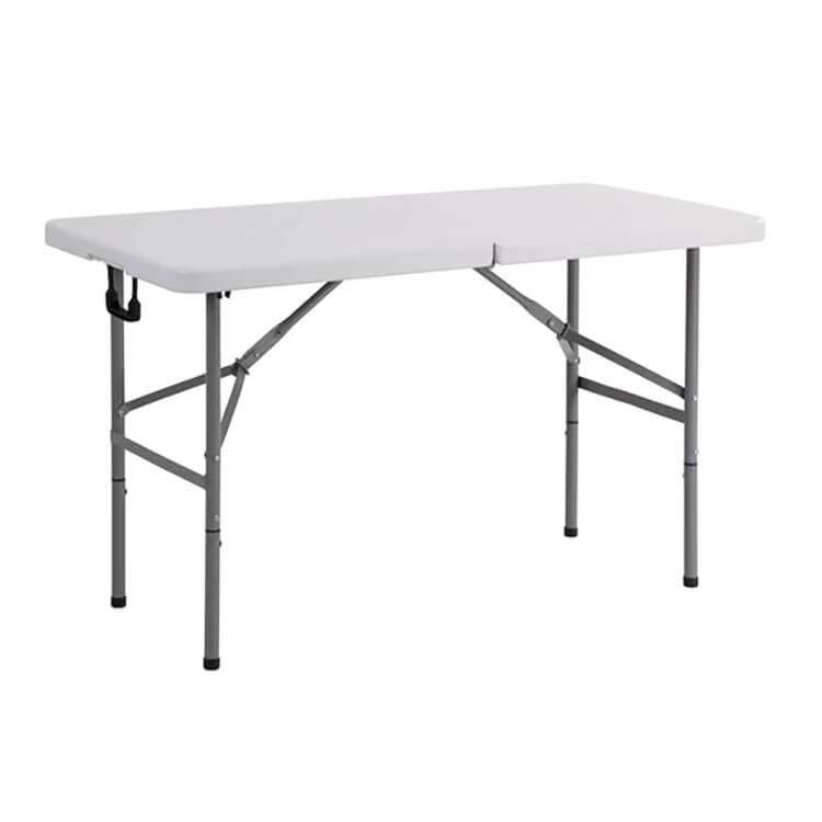 CATE - tavolo catering pieghevole salvaspazio in metallo e abs 120x60 Bianco in Tavoli da sala da pranzo Milani Home - Dueville, commercioVirtuoso.it