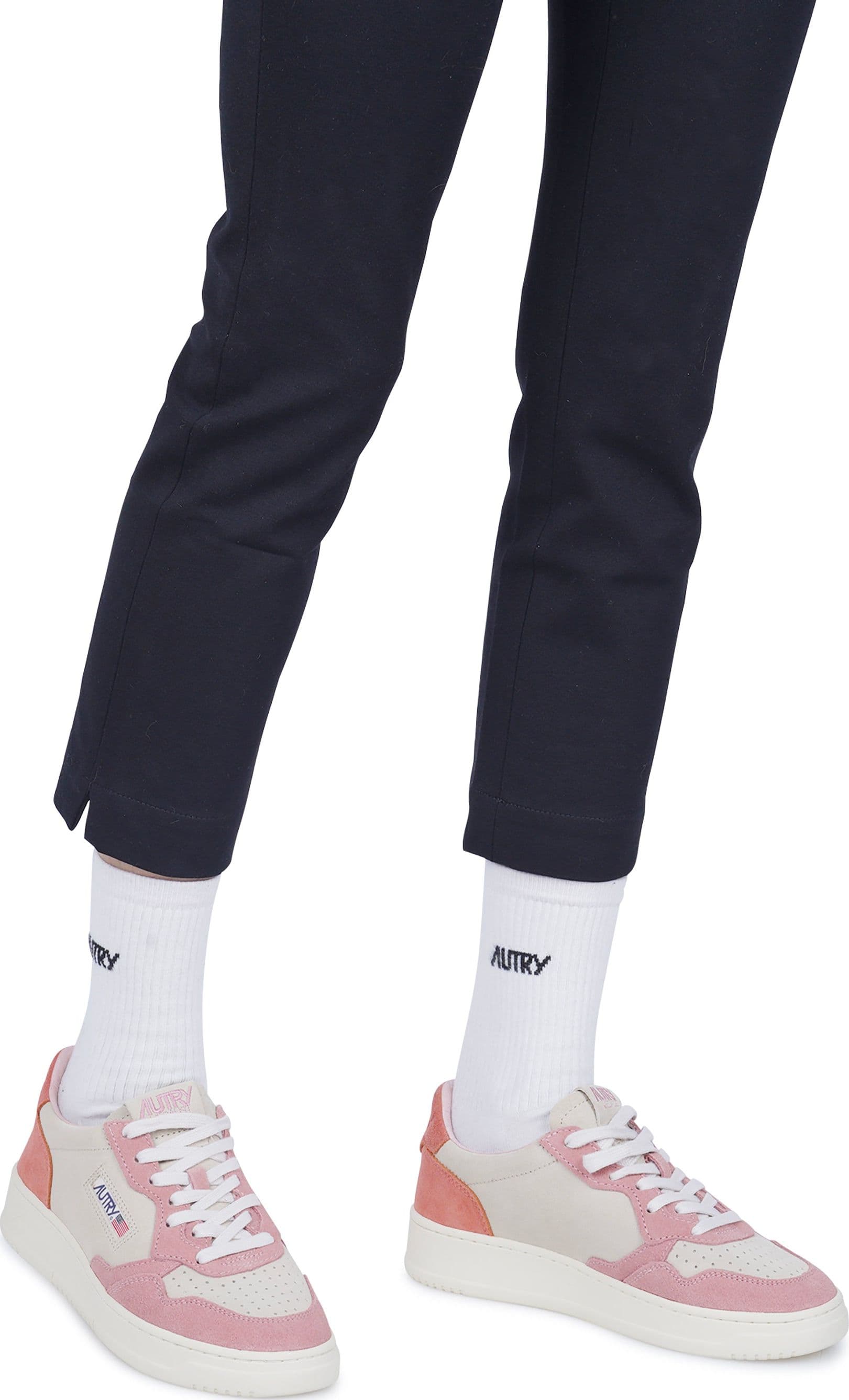AUTRY Autry - Sneakers - 470526 - Beige/Rosa da donna in Sneaker casual Drestige - Casamassima, commercioVirtuoso.it