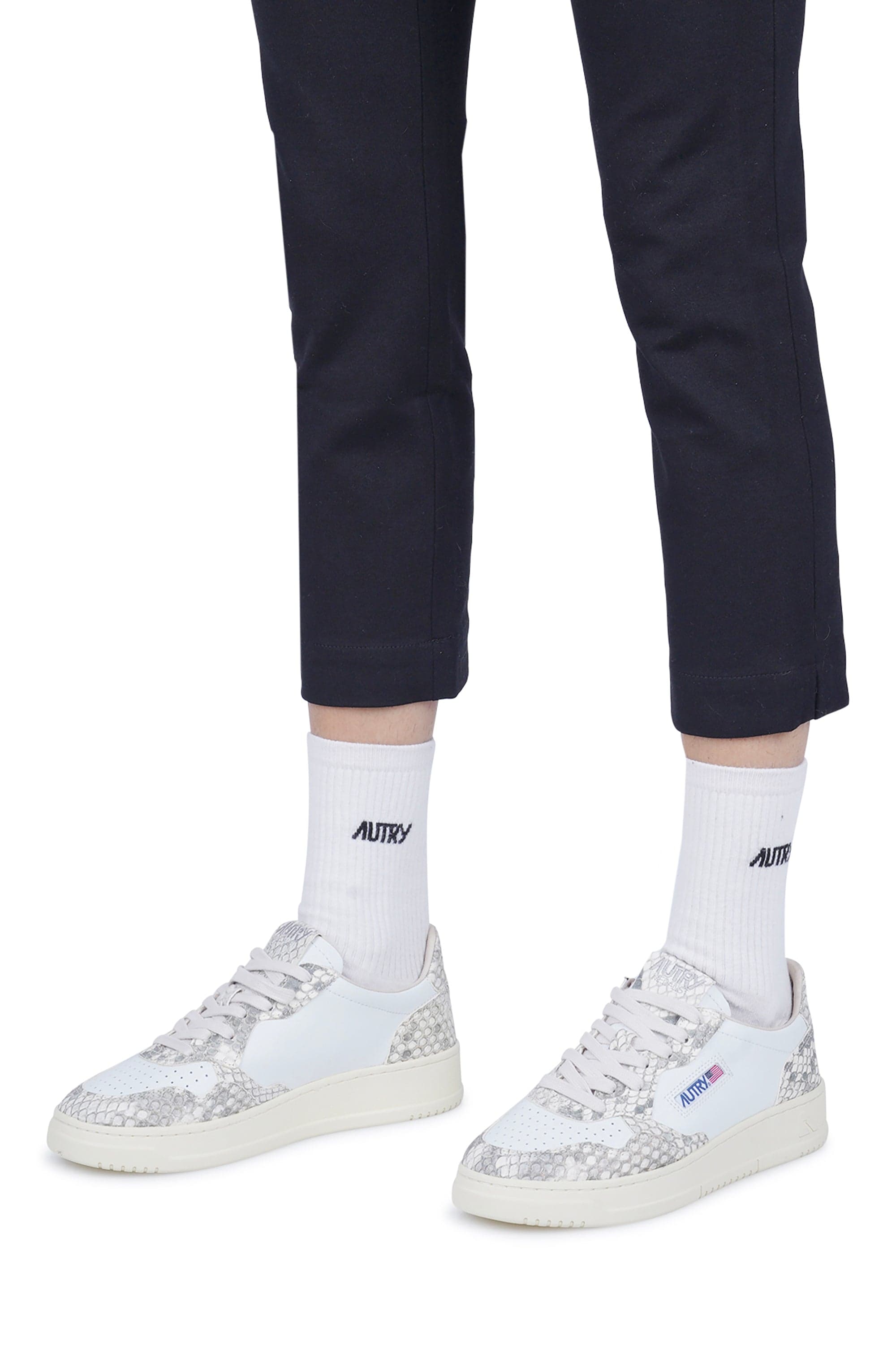 AUTRY Autry - Sneakers - 470531 - Bianco/Grigio da donna in Sneaker casual Drestige - Casamassima, commercioVirtuoso.it