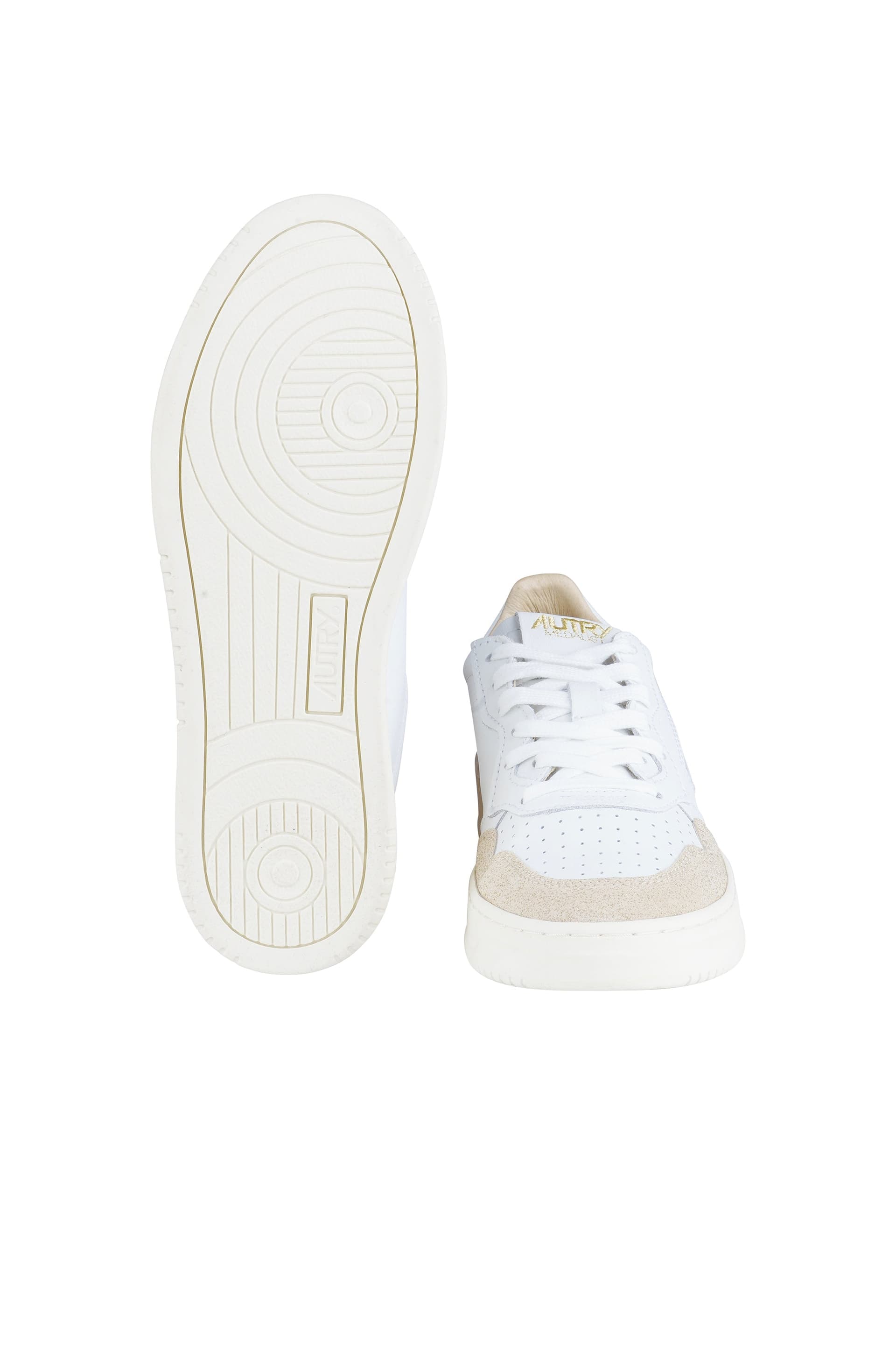 AUTRY Autry - Sneakers - 470529 - Bianco/Oro da donna in Sneaker casual Drestige - Casamassima, commercioVirtuoso.it