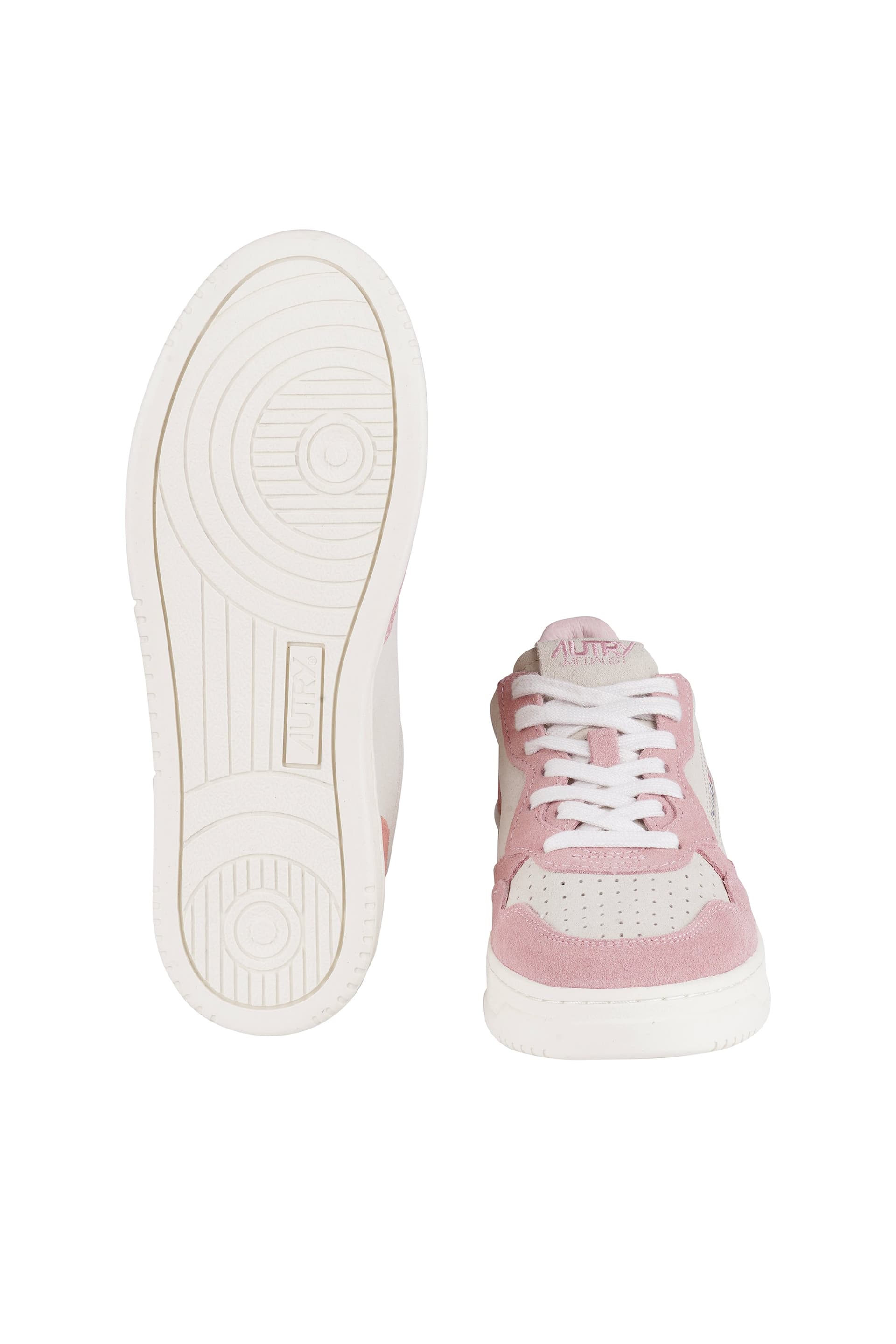 AUTRY Autry - Sneakers - 470526 - Beige/Rosa da donna in Sneaker casual Drestige - Casamassima, commercioVirtuoso.it