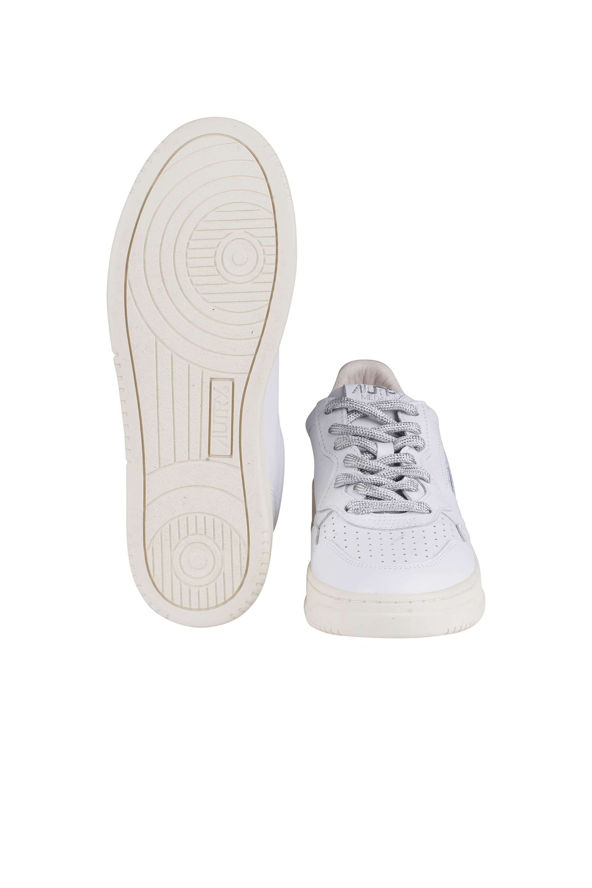 AUTRY Autry - Sneakers - 470532 - Bianco/Argento da donna in Sneaker casual Drestige - Casamassima, commercioVirtuoso.it