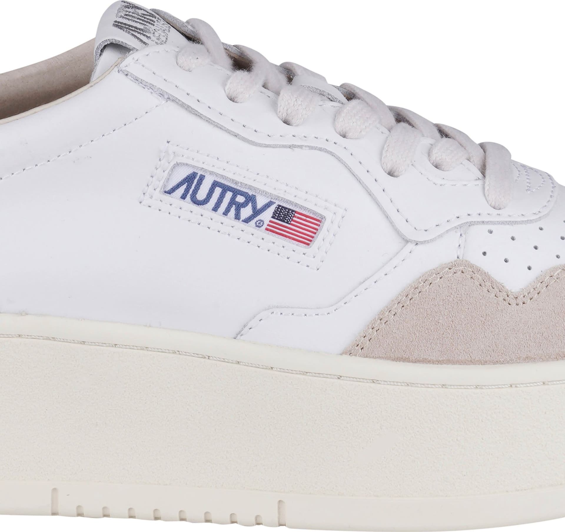 AUTRY Autry - Sneakers - 470537 - Beige/Argento da donna in Sneaker casual Drestige - Casamassima, commercioVirtuoso.it