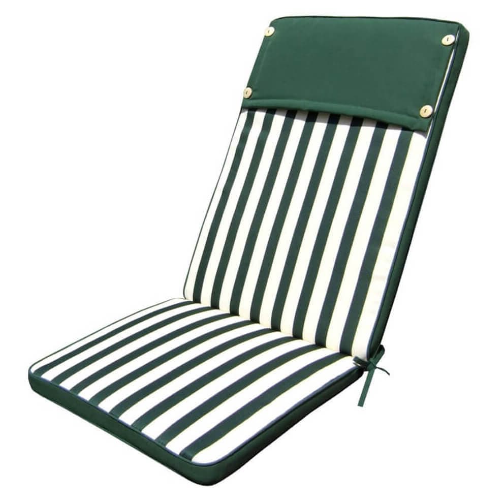 cuscino alto con doppia cucitura idrorepellente Verde in Cuscini per divani Milani Home - Dueville, commercioVirtuoso.it