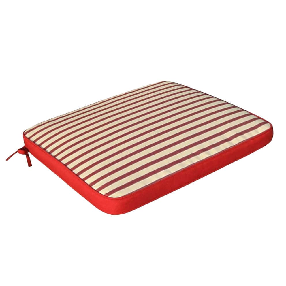 Cuscino per seduta idrorepellente 50x45 Rosso in Cuscini per divani Milani Home - Dueville, commercioVirtuoso.it