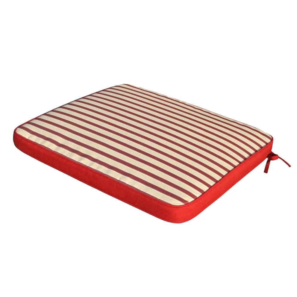 Cuscino per seduta idrorepellente 40x40 Rosso in Cuscini per divani Milani Home - Dueville, commercioVirtuoso.it