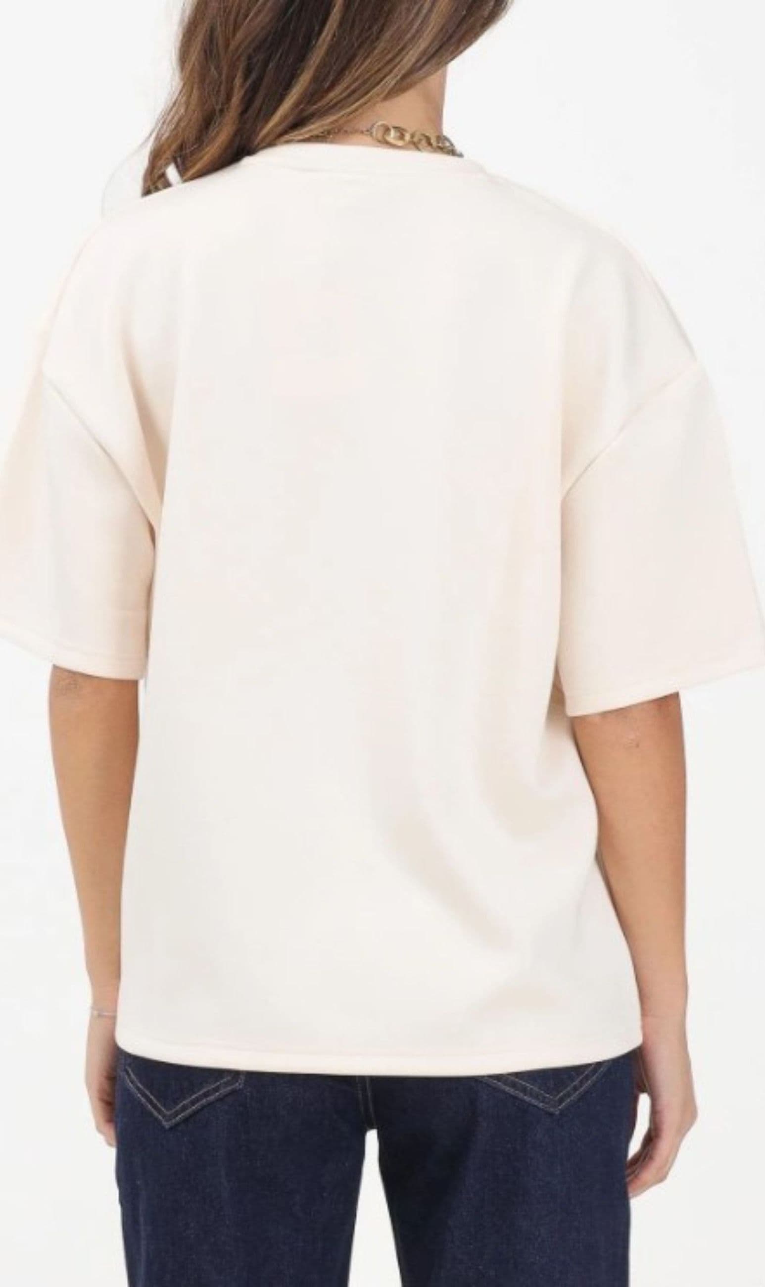 GCDS T-SHIRT LOGO LOUNGE T-SHIRT da donna in T-shirt Drestige - Casamassima, commercioVirtuoso.it