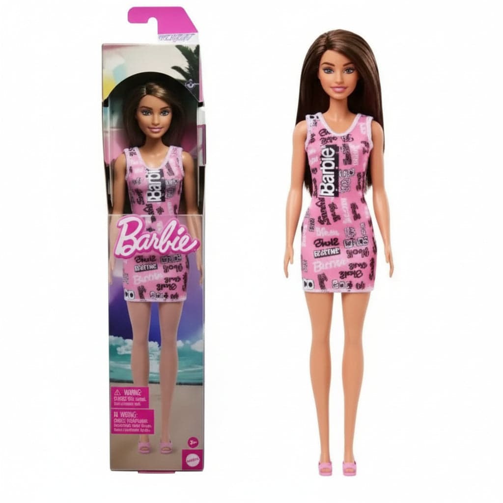 Barbie doll trendy castana