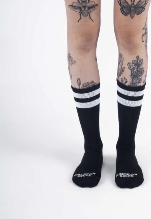 Calze American Socks Back in Black I in Calzettoni Glad Store - Genova, commercioVirtuoso.it