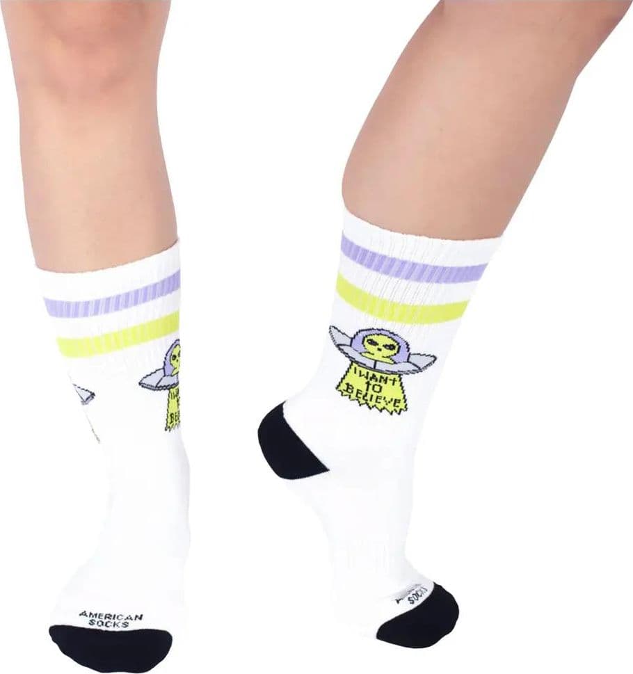 Calze American Socks Welcome Believe