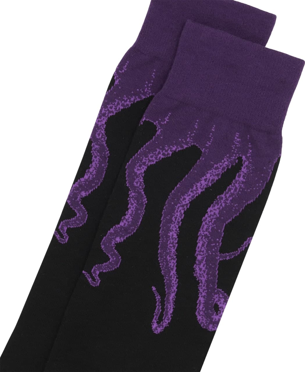 Calze Octopus Outline purple black