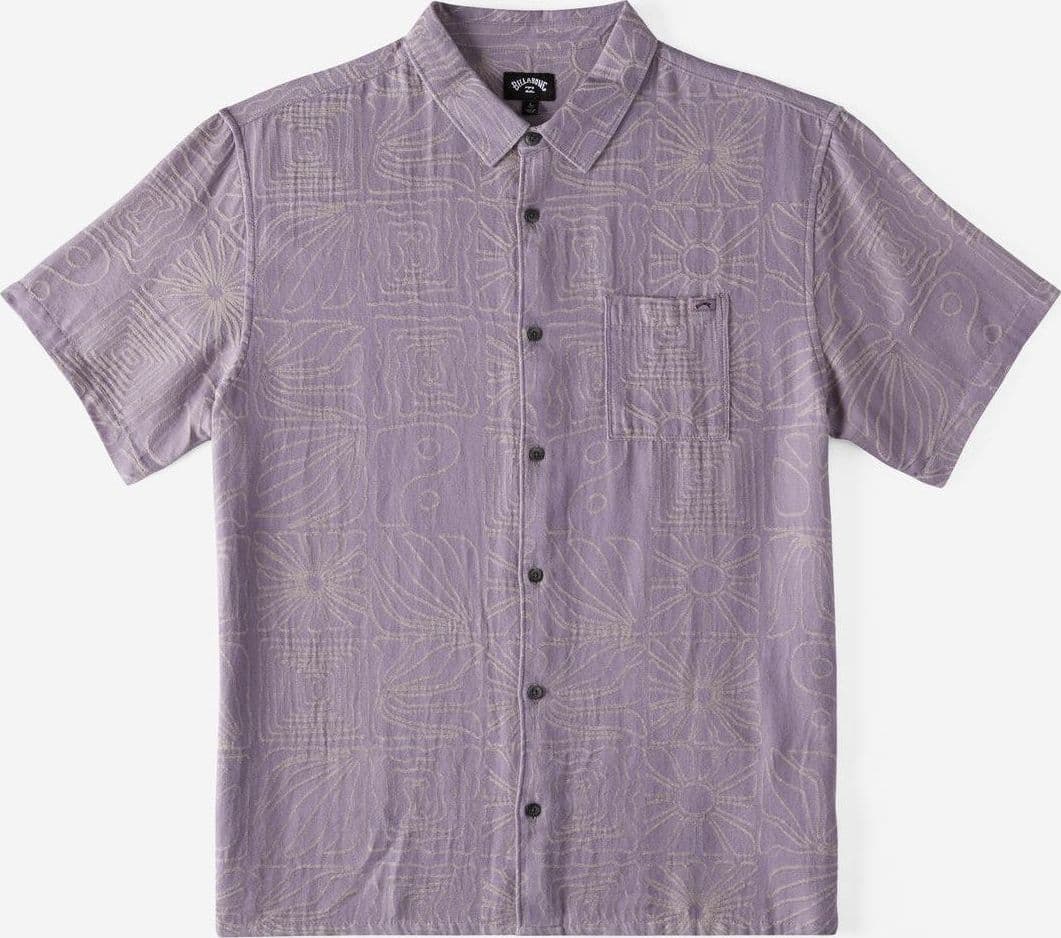 Camicia Billabong Sundays violet grey