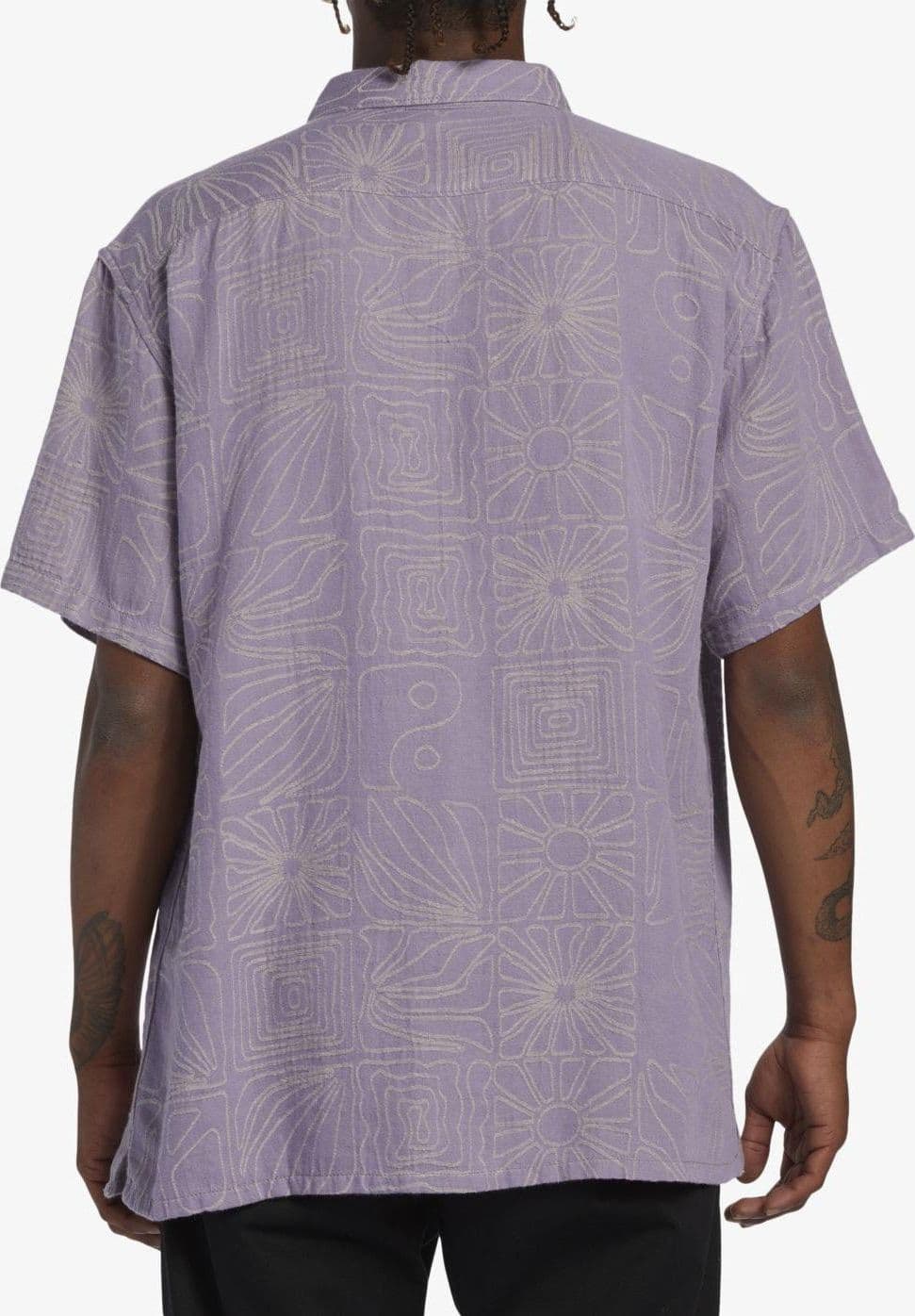 Camicia Billabong Sundays violet grey